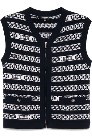CHANEL Chaleco con cierre 2017