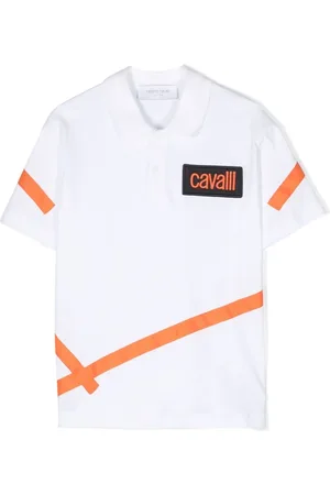 Roberto Cavalli Playera con diseño color block