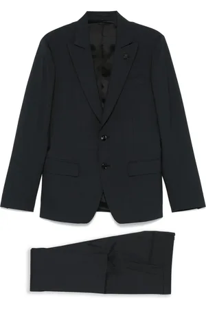 LARDINI Traje con detalle de broche