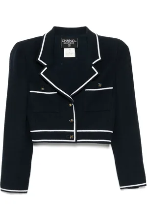 CHANEL Chamarra con botones 1995