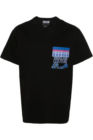 VERSACE Playera con logo estampado