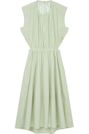Studio Tomboy Vestido midi sin mangas con abertura