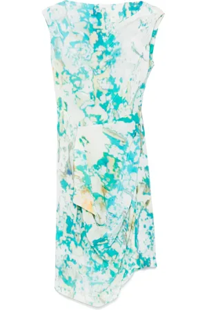 Vivienne Westwood Vestido con estampado tie-dye 2014