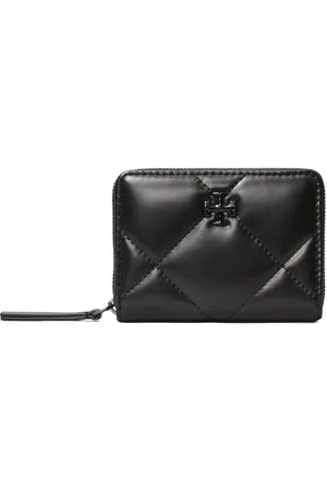 Tory Burch Cartera Kira de piel capitonada con cierre alrededor