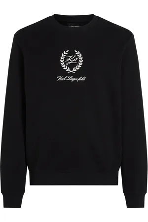 Karl Lagerfeld Sudadera con logo bordado