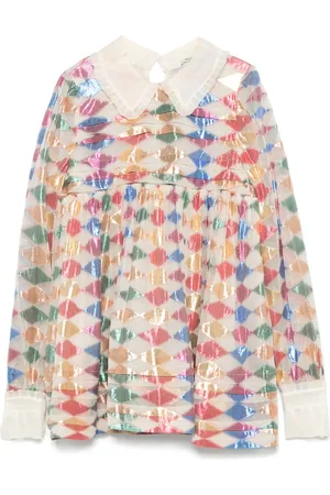 Miu Miu Blusa con paneles 2000