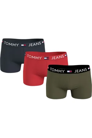Tommy Hilfiger Pack de tres bóxeres con logo en la pretina