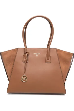 Michael Kors Tote con placa del logo Avril