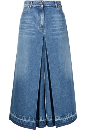 VALENTINO GARAVANI Jeans anchos con tiro alto