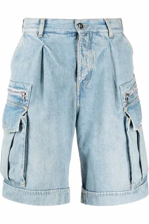 Balmain Shorts cargo de mezclilla