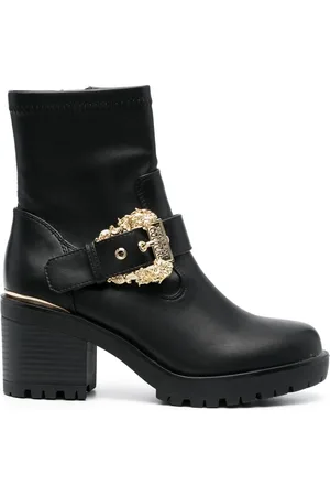 VERSACE Botines con hebilla