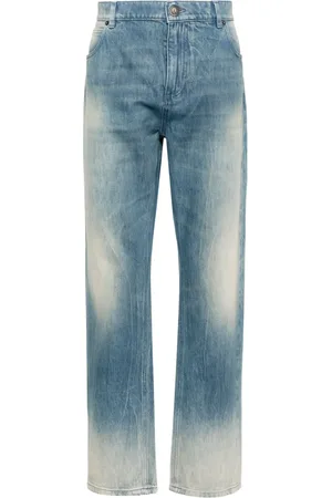 Balmain Jeans rectos con tiro medio