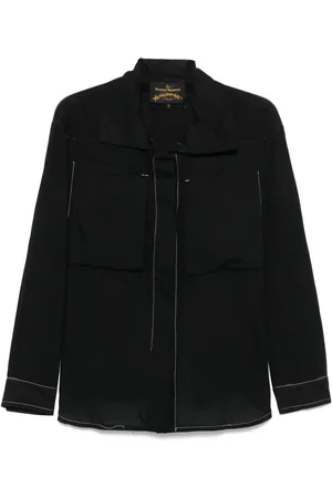 Vivienne Westwood Camisa de algodón a rayas 2000