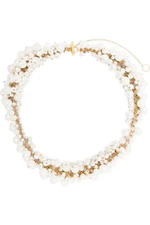 Jil Sander Collar con madreperla