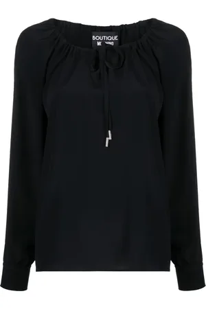 Moschino Blusa manga larga con cordones