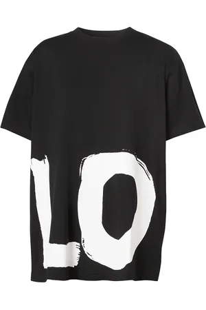 Burberry Playera oversize con estampado Love