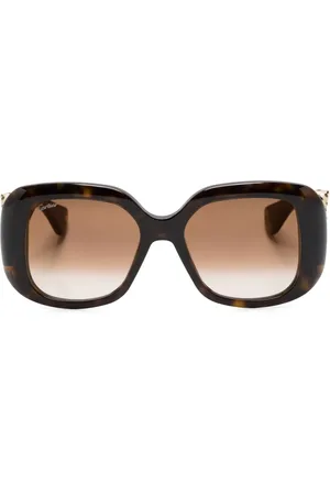 Cartier Lentes de sol con armazón oversize