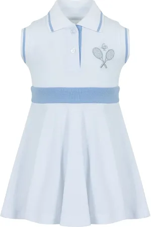 Lapin House Vestido con logo bordado