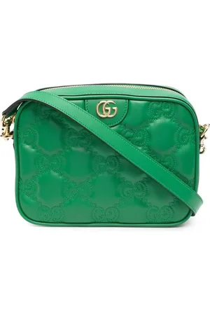 Gucci Bolsa crossbody con capitonado GG