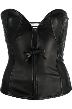 BLUMARINE Top con escote en forma de corazón