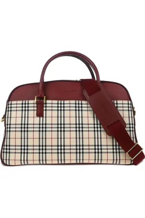 Burberry Bolsa de mano con motivo Vintage Check 1990-2000