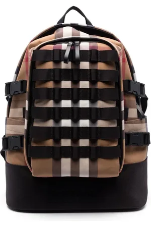 Burberry Mochila con motivo de cuadros