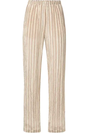 FORTE FORTE Pantalones a rayas
