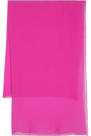 Max Mara Mascada de seda transparente