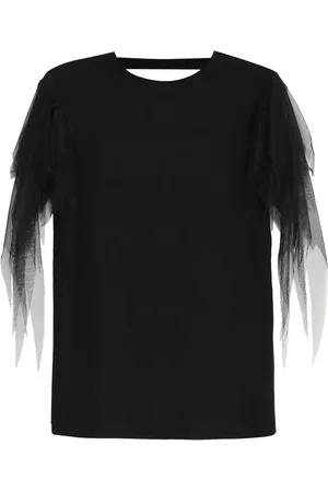Gloria Coelho Playera con mangas destruidas