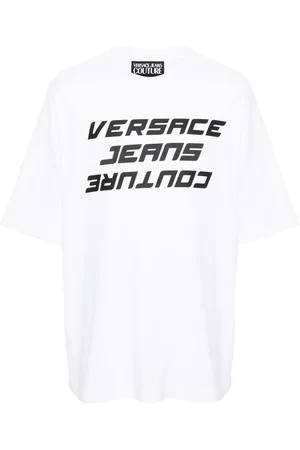 VERSACE Playera con sello del logo