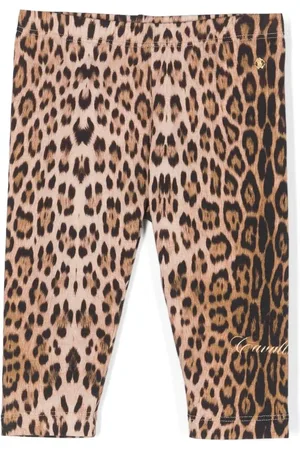 Roberto Cavalli Leggins con estampado de leopardo