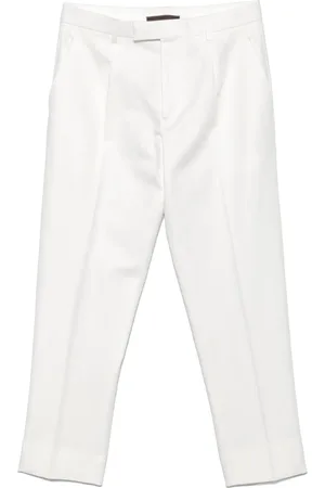 Ermenegildo Zegna Pantalones de vestir con detalle de pinzas