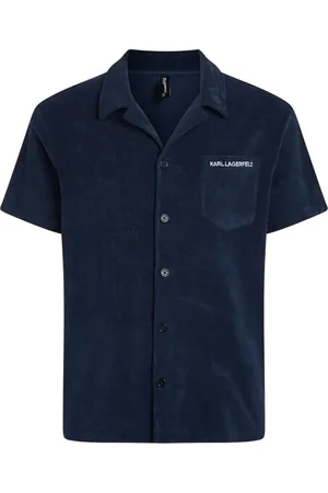 Karl Lagerfeld Camisa con efecto de tejido de rizo