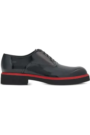 Salvatore Ferragamo Zapatos oxford con bordes en contraste