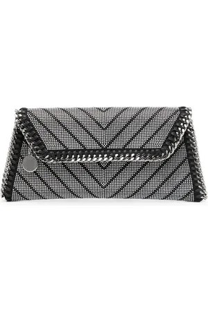 Stella McCartney Bolsa de mano con detalles de cristal