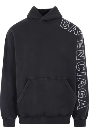 Balenciaga Hoodie con logo bordado