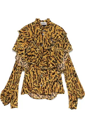 Vivienne Westwood Camisa con motivo abstracto 2000