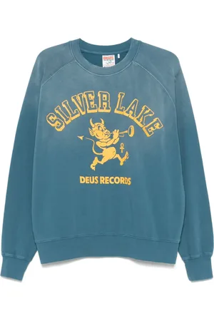 Deus Ex Machina Sudadera estampada de algodón orgánico