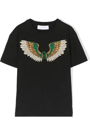 Roberto Cavalli Playera con logo estampado