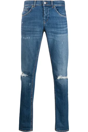 Dondup Skinny jeans con efecto envejecido