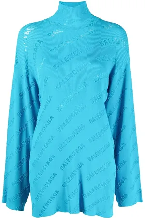 Balenciaga Suéter con logo bordado