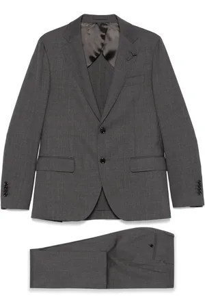LARDINI Traje con detalle de broche
