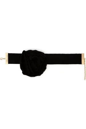 BLUMARINE Gargantilla con apliques florales