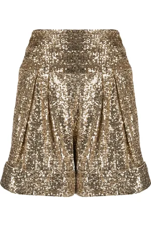 Balmain Shorts con lentejuelas