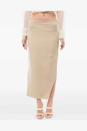 Givenchy Falda asimétrica de seda