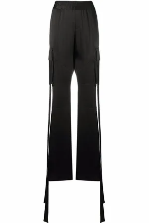 Balmain Pantalones cargo de satén