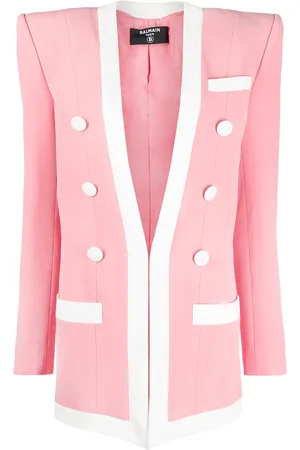 Balmain Blazer con hombros estructurados