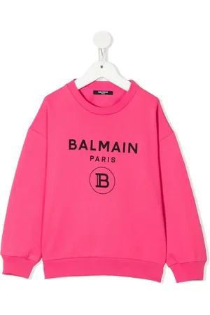 Balmain Sudadera con logo estampado