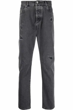 Brunello Cucinelli Jeans rectos con bolsillos