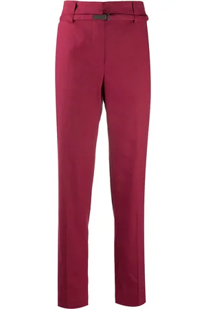 Brunello Cucinelli Pantalones slim con tiro alto